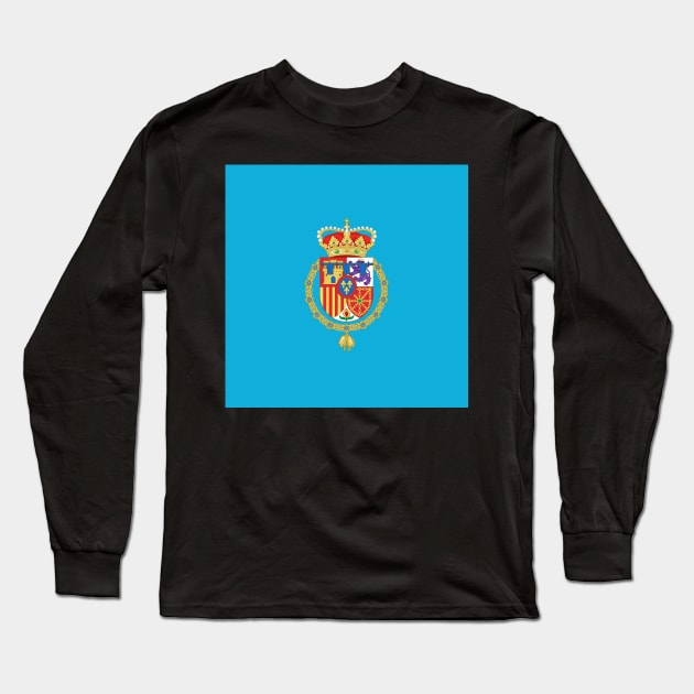 Standard of the Princess of Asturias Long Sleeve T-Shirt by Wickedcartoons